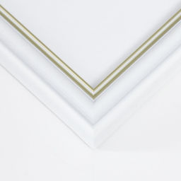 Фоторамка для фото 21×30 см Keep memories «Арона», пластик, белый, (стекло)