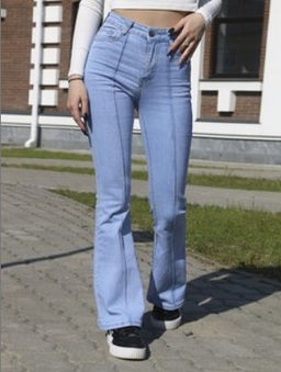 Джинсы R женские клеш D531 Уценка