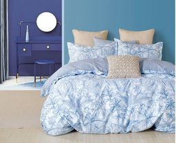 Постельное белье сатин люкс - Морозные узоры Евро (нав.70х70)