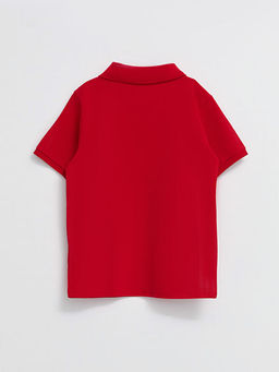 Polo Yaka Basic K?sa Kollu Pamuklu K?z ?ocuk Ti??rt - Waikiki фото 2