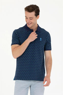 U. S. Polo Assn Мужская темно-синяя футболка - U.s. polo assn фото 2