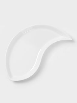 Блюдо Wilmax, 23×12 см, фарфор, белое