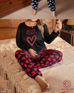 Пижама женская с принтом