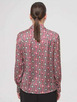 Блузка с принтом