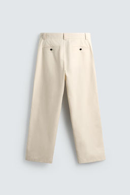 EMBROIDERED STRIPE TROUSERS - Zara фото 7