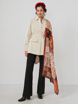 Большой, мягкий, тонкий и очень нежный двусторонний палантин - Tantino фото 2