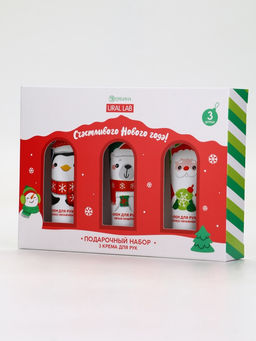 Крем для рук Счастливого Нового года, набор 3 шт. ? 30 мл, URAL LAB  фото 13