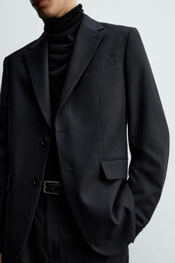 PINSTRIPE SUIT BLAZER - Zara фото 6