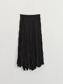 Юбка миди с асимметричным низом / Zarina фото 6