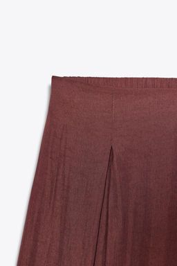 WIDE-LEG DARTED TROUSERS - Zara фото 7