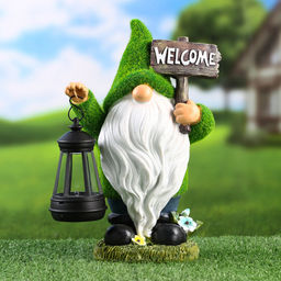 Садовый фонарь Гном Травянчик 9х15х25см - Take it easy фото 3