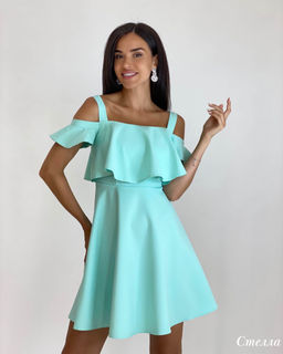 Платье Стелла Bordo (тиффани) - Nadi bordo фото 2