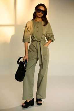 Комбинезон Golden Valley 1117 оливковый фото 2