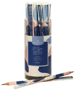 Цена за 10 шт. Карандаш чернографитный деревянный LOREX V-TYPE PASTEL PARSLEY НВ заточенный, трехгранный,...