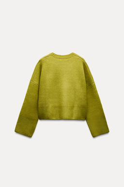 BASIC PLAIN KNIT SWEATER - Zara фото 2