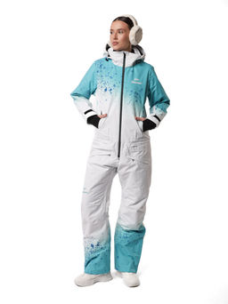 Комбинезон BB-0525 Бело-голубой