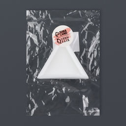 Цена за 10 шт. Палитра органайзер для мелочей, 7×7 см, белая