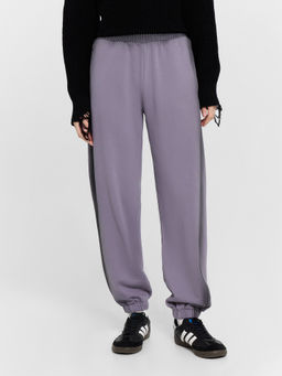 Брюки джоггеры женские серые с обработкой эйсид ACID WASH серый 182531 - Mark formelle фото 2