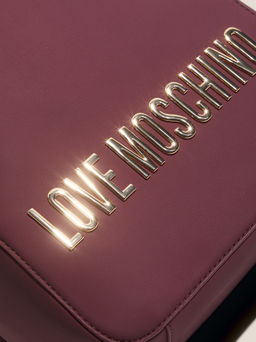 Женский рюкзак LOVE MOSCHINO BOLD LOVE Артикул 4560980, фиолетово-бордовый  фото 2