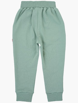 Брюки для девочки на резинке из кашкорсе UD 7517 мокко - Mini maxi фото 15