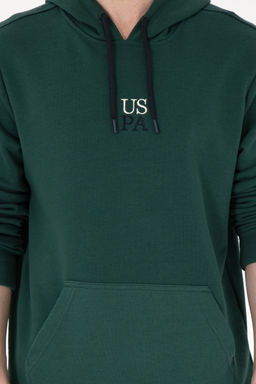 Мужской темно-зеленый свитшот Неожиданная скидка в корзине - U.s. polo assn фото 13