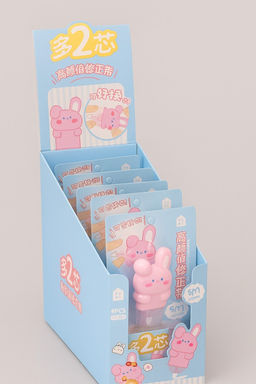 Корректор "Bunny" + 2 сменных блока, шоу-бокс 8 шт.