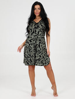 717-С СОРОЧКА ЖЕНСКАЯ (Разводы на хаки) - А-дина фото 3