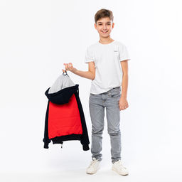 RODOS Куртка детская мембрана демисезон М-222 (Детская/М) Красный/Синий