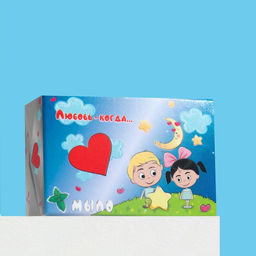 Мыло Любовь когда ..., перечная мята и ментол, фигурное, 40 г