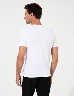 Белая облегающая футболка - Cacharel фото 5