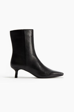 Botines de piel con tac?n - H&m фото 5