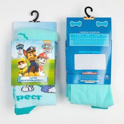 Цена за 5 шт. Колготки PAW PATROL "Эверест" мятный, рост -92-98 см