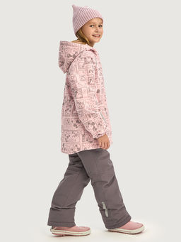 Костюм 7м1826 пудра/кофе