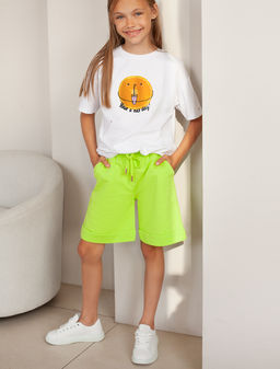 ЛИКВИДАЦИЯ / Шорты из облегченного футера - Vilatte фото 2