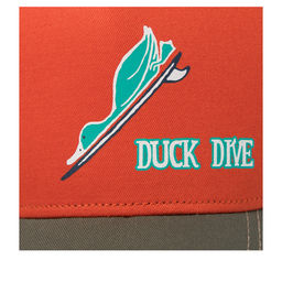 Бейсболка COASTAL арт. HFT Duck Dive (оранжевый / оливковый) фото 4