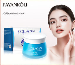Глубоко очищающая грязевая маска Коллагеновая грязевая маска против морщин