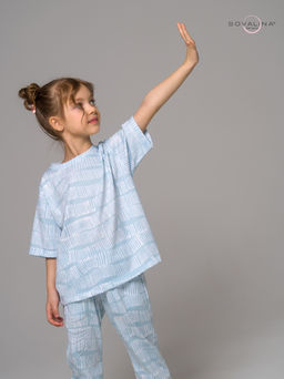 Костюм Daily men белые волны - Sovalina фото 11