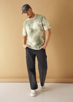CLE Футболка муж. 452611/05ккн_п серый/т.зелёный - Clever wear фото 5