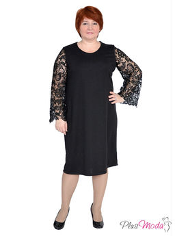 Платье Модель №214 размеры 44-80 - Plusmoda фото 2