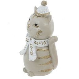 Фигурка декоративная "Кот", L9 W9 H18 см, 2в.