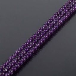 Бусины для украшений из Аметиста (90 бусин)