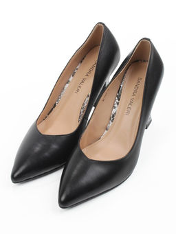 06-HJ-P342 BLACK Туфли женские (натуральная кожа)