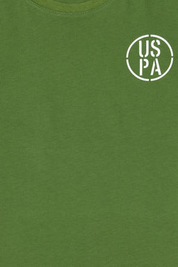 Зеленая футболка для мальчика Неожиданная скидка в корзине - U.s. polo assn фото 6