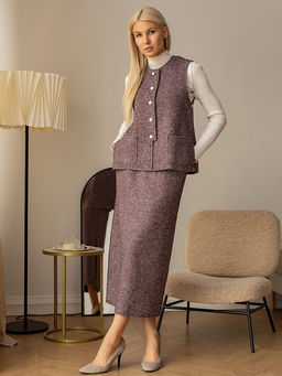 Юбка шерсть 60%, вискоза 40% - Волтри фото 4