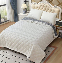 Покрывало H стеганое ILHOM 220х240 Коемовый