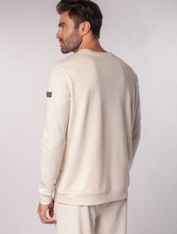 VILATTE / Джемпер с авторским принтом из легкого футера  фото 4