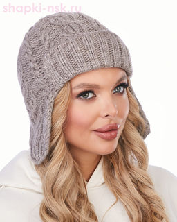 Жанна Ушанка женская флис (56-58)