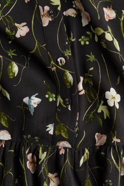Patterned viscose dress - H&m фото 5
