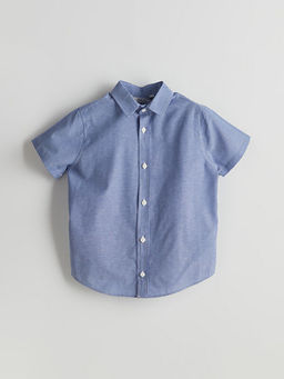 K?sa Kollu ?izgili Erkek ?ocuk G?mlek