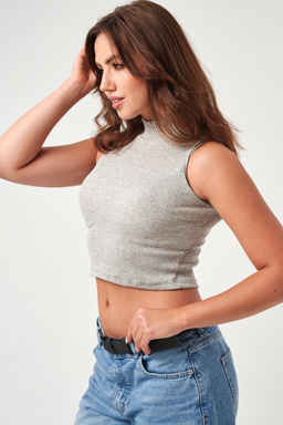 52714 топ укороченный с горлом - Натали фото 10